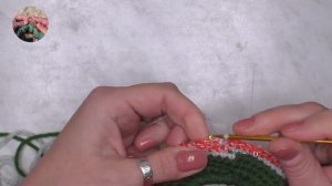 DIY Рождественский венок крючком