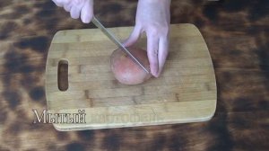 Курица в медово-горчично-соевом маринаде с картофелем  духовке.