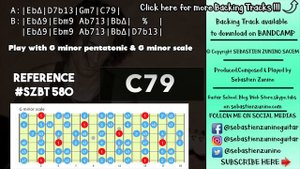 Snappy Funk Backing Track in G minor | SZBT 580