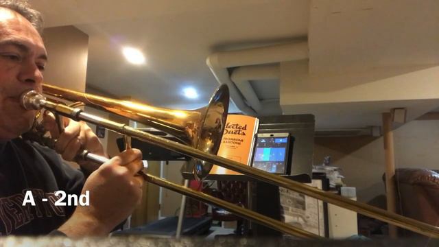 Bb Major Scale for Trombone смотреть онлайн