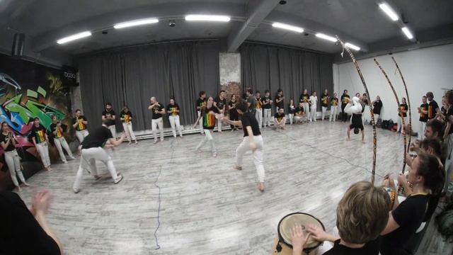 Roda de capoeira the Russian center for capoeira Spb 22.10.2023. 15 лет РЦК