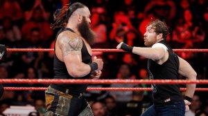 WWE Braun Strowman vs Dean Ambrose,Брон Строумен против Дин Эмброуса. Еще одно поражение