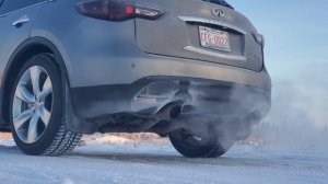INFINITI FX50 Straight Piped Cold Start