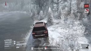 Полицейская Погоня в Зимнем Лесу - SpinTires: MudRunner
