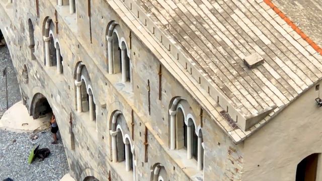 San Fruttuoso | Amazing Landscape from Torre Doria | on the Riviera between Camogli and Portofino смотреть онлайн