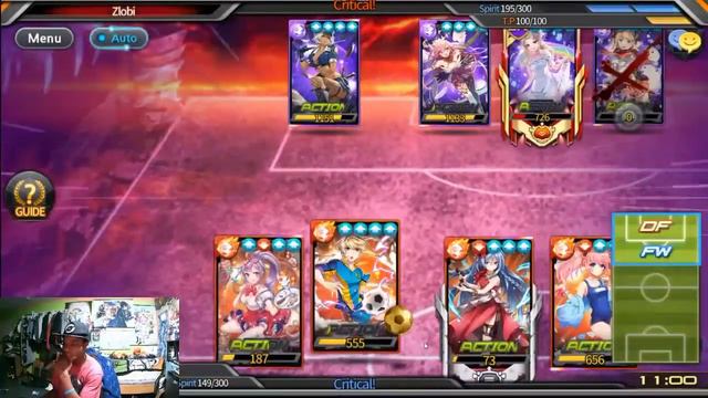 Soccer Spirits Gameplay Planet League Matches Live Commentary! The Win Streak Tho