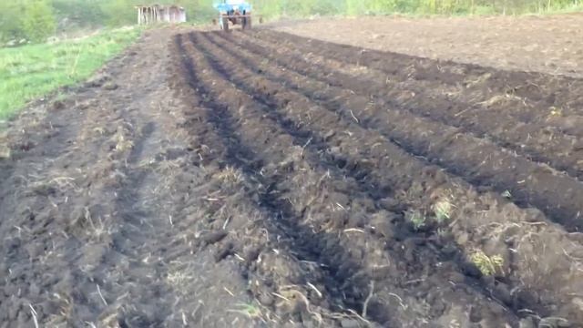 делаем гребень под картошку