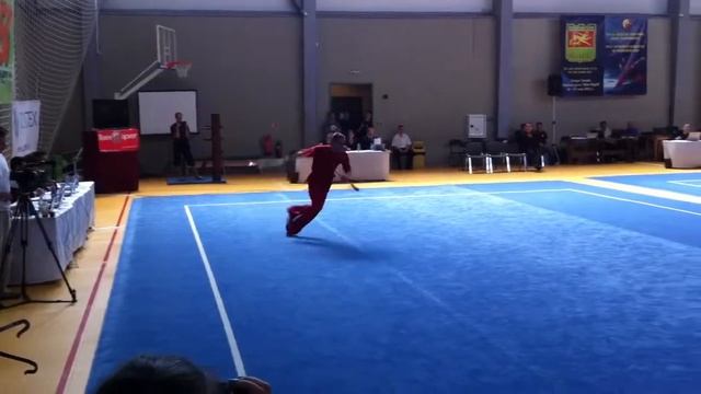 Чемпионат Европы по Ушу. Парный дзянь.
