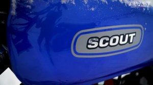 Мотоцикл СКАУТ-3 (с зимним комплектом) против снегохода Альфа - 2