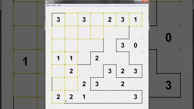 Loopy Puzzle (Slitherlink) смотреть онлайн