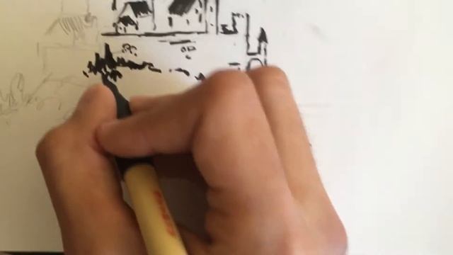 How to Draw Castles (fun easy method) смотреть онлайн
