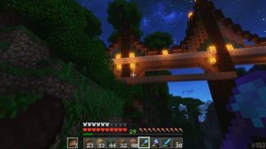 EPIC Bridge! The First House! | Minecraft 1.11 PC | Python Plays Minecraft Survival [S2 - #59]