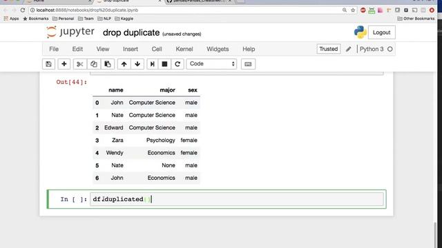 [Pandas Tutorial] how to drop duplicates смотреть онлайн