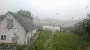 Ураган в Заинске (20.07.2021)