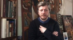 Протодиакон Алексей Трунин о росписи церкви св. Николая в Санкт-Петурбурге.