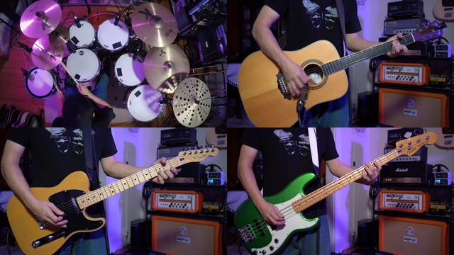 The SUNDAYS - Here's Where the Story Ends [DRUM + GUITAR + BASS COVER] смотреть онлайн