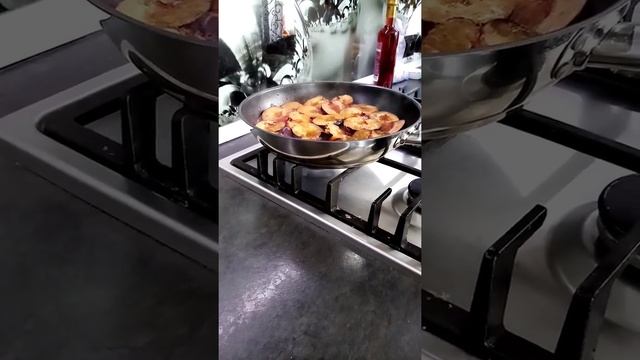 Сливовый "Татэн". Десерт на скорую руку. Гости в восторге. смотреть онлайн