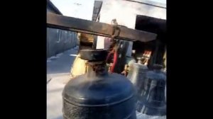 Колокол из чугуна с омеднением. Звук.