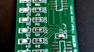 Пайка SMD термофеном на паяльную пасту