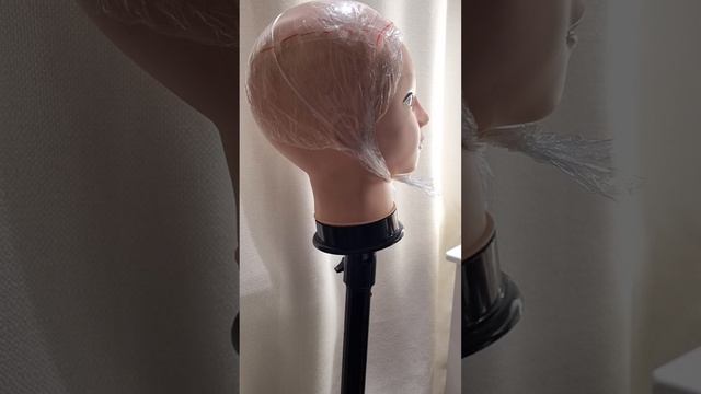 Слепок головы для изготовления накладок