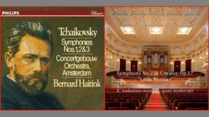 Tchaikovsky: Symphony No.2 in C minor, Op.17 "Little Russian"/ R.C.O./ Bernard Haitink