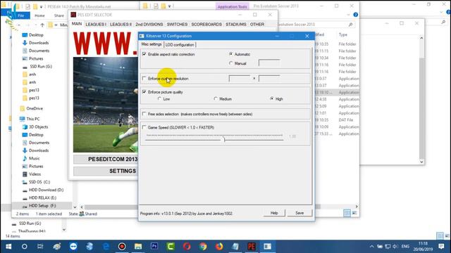 PES13 + PESEDIT 14.0 Patch PES 2020 (AIO) смотреть онлайн