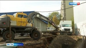 07.10.2021. Т/к "Хабаровск" . Жилые дома в Хабаровске начали подключать к отоплению.