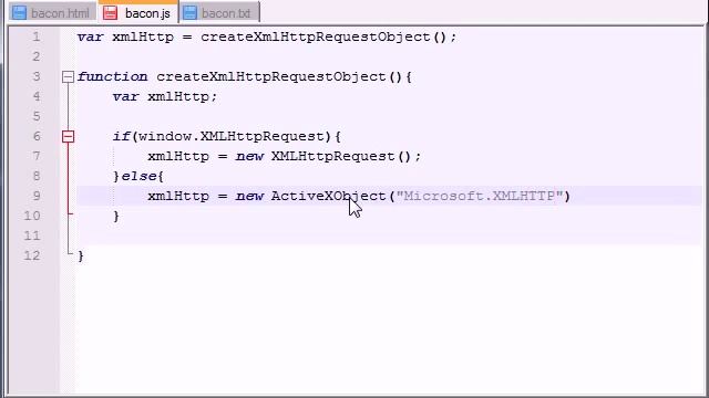 AJAX Tutorial   22   Creating XMLHttpRequest Objects Correctly