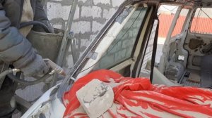 Покраска WV  Т4 целиком до металла часть1