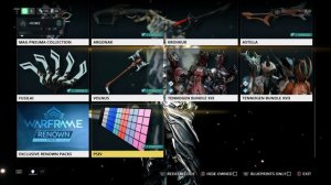 WARFRAME - FREE COLOR PALLETE & MORE! THANKS EVERYONE!!!