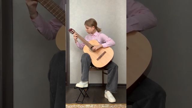 Ломова Богдана,12 лет,ученица 3 класса,ДШИ Белинского района, Каркасси "Ария с вариациями" смотреть онлайн