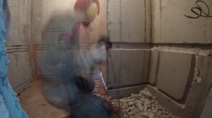 Штробление стен под сантехнику без пыли. Обзор алмазного круга Hilberg Super Turbo 230.