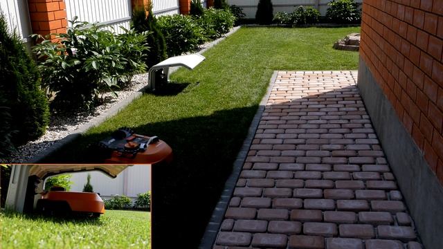 Робот-газонокосилка. Обзор Worx Landroid WR142E смотреть онлайн