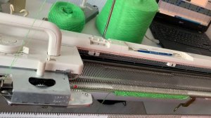 Ложный ажур Панчлейс на вязальной машине