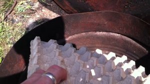 Костровая зона в моем саду .