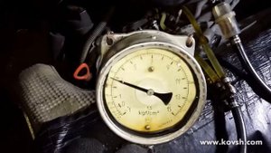 Проверка давления шестерёнчатой подкачки на двигателях Mercedes 2.1 (ОМ 646)
