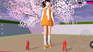 Игра В кальмара 1 Игрa Sakura School Simulator