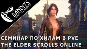 Семинар по хилам (лекарям) в PvE от @Lisbrainy в The Elder Scrolls Online