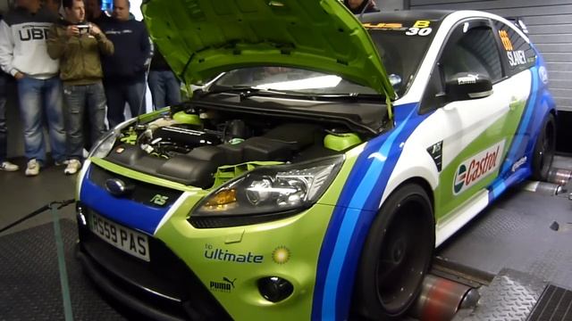 Rebel Motorsport Powerstation Rolling Road day 2012 Focus RS смотреть онлайн