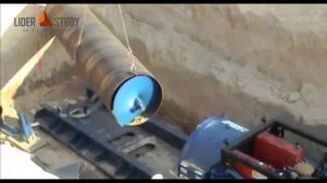 Шнековое горизонтальное бурение. Инсталляция бурошнековой установки (видео с объекта)