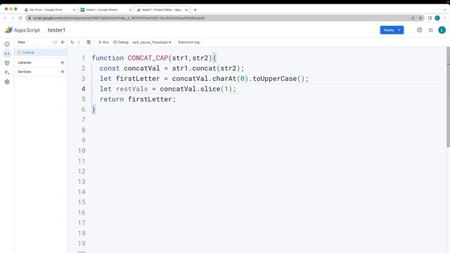 Coding Journey String Manipulation and Capitalization with Google Apps Script