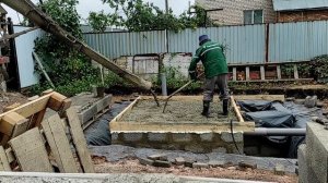 Железо БЕТОННАЯ КРЫША ПОГРЕБА своими руками