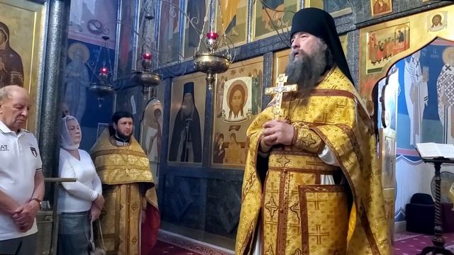 2022.08.22 Проповедь наместника Николо-Угрешского монастыря игумена Кирилла смотреть онлайн