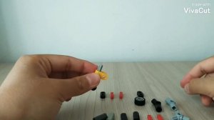 как сделать трюковой самокат из Лего