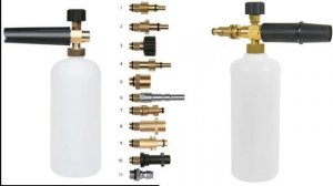 Какой пенокомплект выбрать  Виды пенных насадок, их плюсы и минусы   TipTop Chemicals