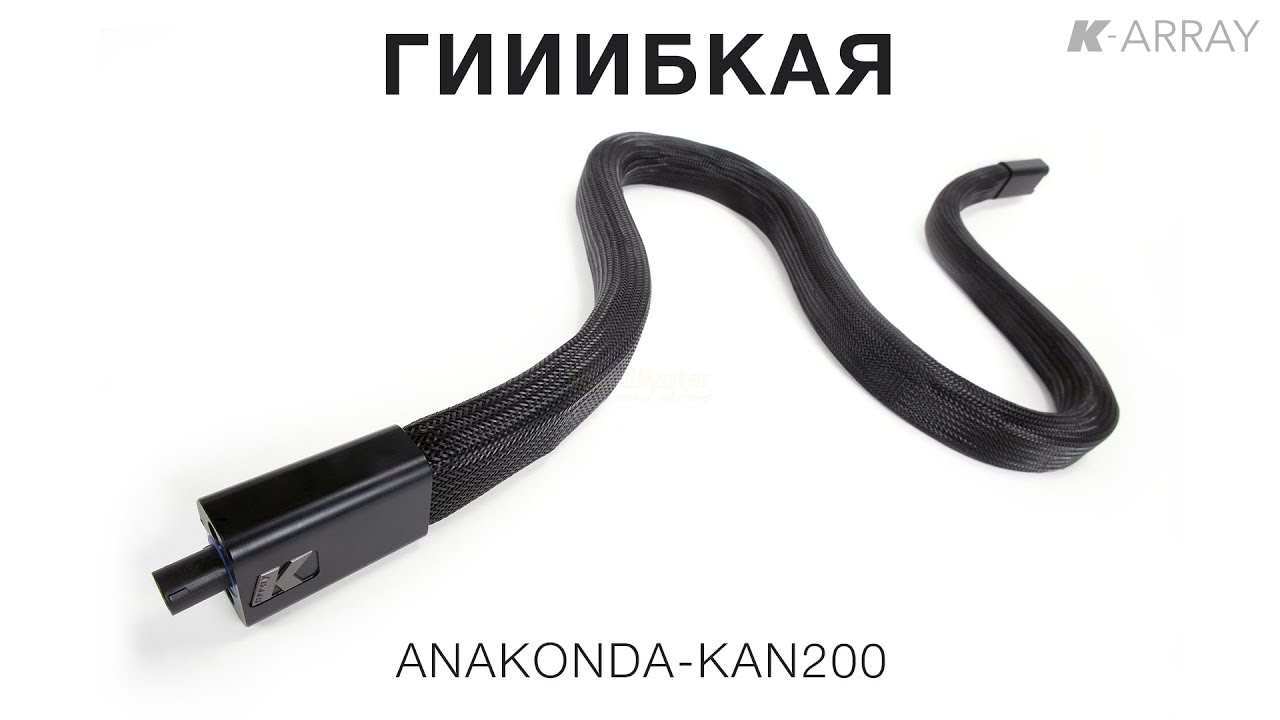 Anakonda-KAN200 — гибкая акустическая система от K-array