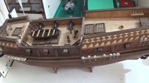 Сборка деревянной модели галлеона Buccaneer от OcCre Вант путенс