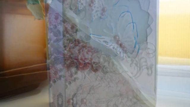 scrapbooking скрапбукинг открытка с бабочками смотреть онлайн