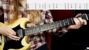 Как играть AC/DC You Shook Me All Night Long на гитаре