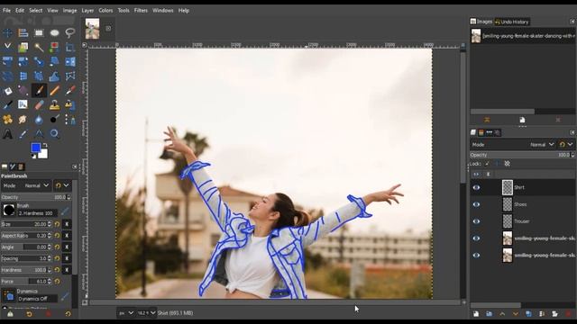 Wow to make Glow Effect in GIMP in 2023